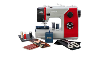 Veritas Power Stitch Pro Sewing Machine - Heavy Duty Sewing, includes large accessory kit