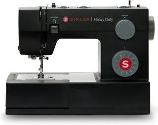 Singer Heavy Duty 4432 Black Edition Sewing Machine - 10 piece foot set worth over £100 - 32 stitch patterns, 60% stronger and over 30% faster, 32 stitch patterns, overlocking and stretch stitch