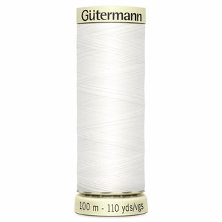 Gutermann Sew-All Thread 100m - White