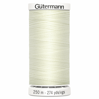 Gutermann Sew-All Thread 500m - Ivory (#001)