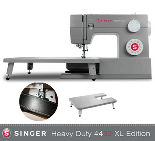 Singer Heavy Duty 6335M Denim Sewing Machine with bonus 9 sewing foot set -  same spec as Singer 4432 with more accessories