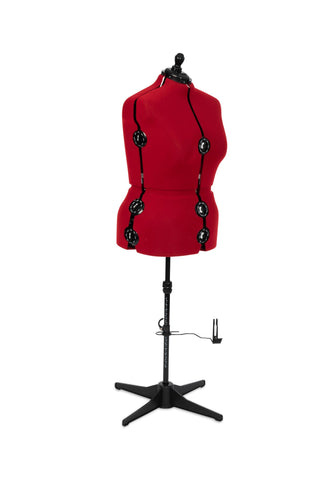 Adjustoform * made in the UK * Diana Dress Form (Cherry Red) available in 5 sizes with 12 adjusters