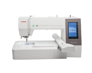 Janome Memory Craft 550E Embroidery Machine - Large 200 x 360mm embroidery area - includes Extension Table