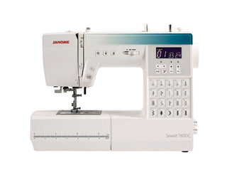 Janome Sewist 780DC Sewing Machine - includes auto thread cut, hard cover and instructional video