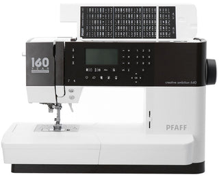 Pfaff Creative Ambition 640 Sewing Machine - Ex Display