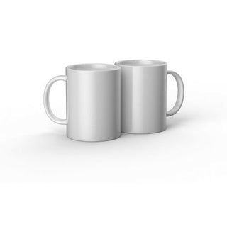Cricut White Ceramic Blank Mug - 425ml (Pack of 2)